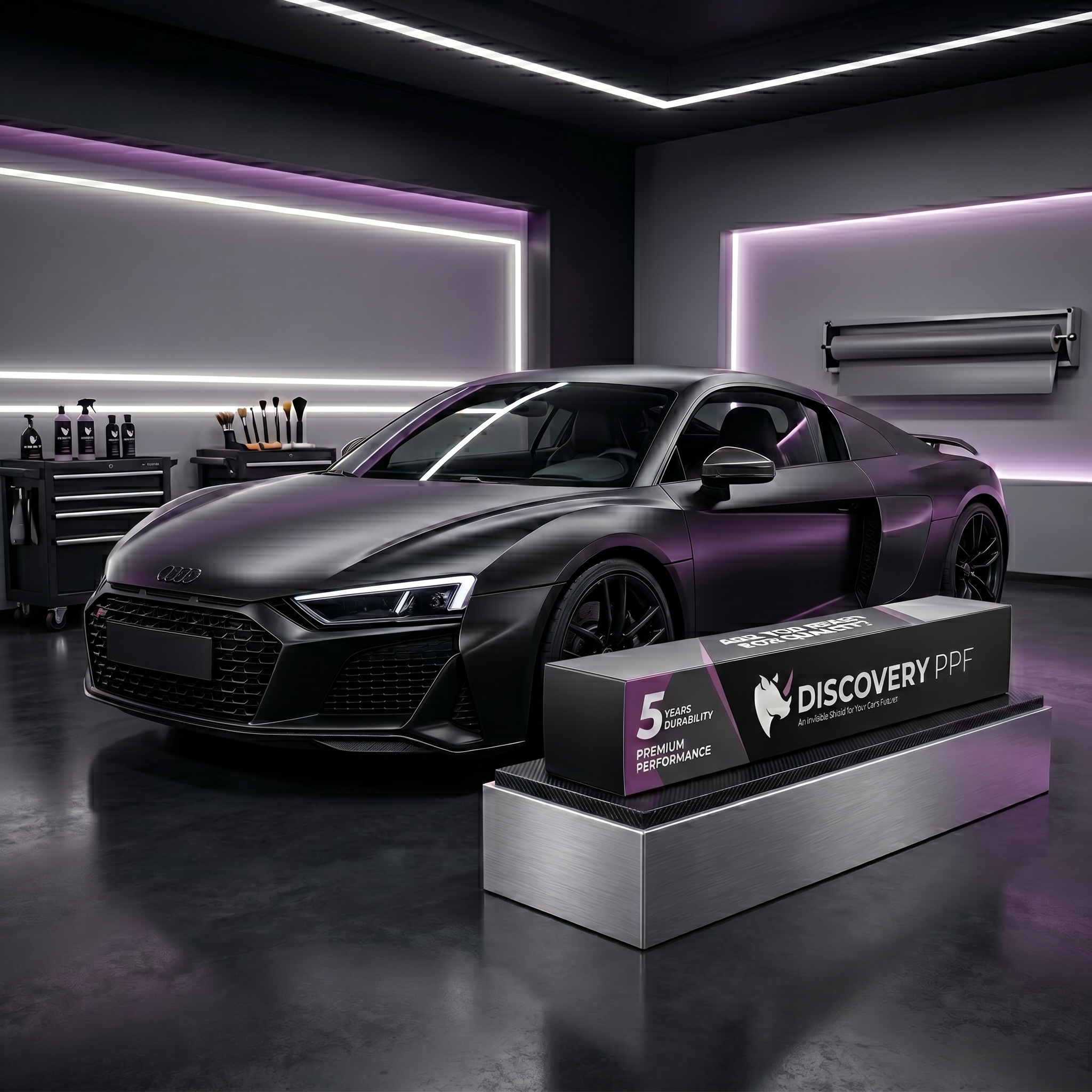 Discovery PPF Matte Black